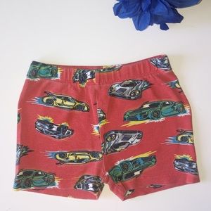 EST. 1989 SIZE 4 RED RACE CAR PAJAMA SHORTS